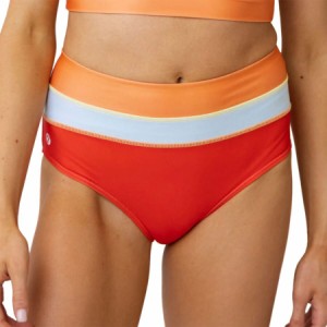 (取寄) レディース カラーブロック ビキニ ボトム - ウィメンズ Nani Swimwear women Colorblock Bikini Bottom - Women's Poppy