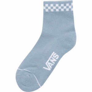 (取寄) バンズ レディース ピー-カ-チェック クルー ソック - ウィメンズ Vans women Peek-A-Check Crew Sock - Women's Dusty Blue