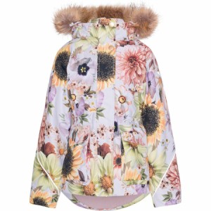 (取寄) モロ ガールズ キャシー ファー ジャケット - ガールズ Molo girls Cathy Fur Jacket - Girls' Retro Flowers