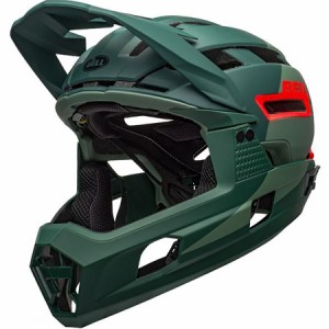(取寄) ベル スーパー エアー R ミプス ヘルメット Bell Super Air R Mips Helmet Matte/Gloss Green/Infrared