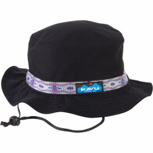 (取寄) カブー オーガニック ストラップ バケット ハット KAVU Organic Strap Bucket Hat Jet Black