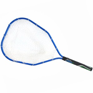 (取寄) オープロ ドリフトレス ドライ 9インチ ハンドル フライ ネット O'Pros Driftless Dry 9in Handle Fly Net Fish Camo Handle/Blue