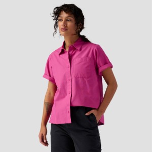 (取寄) バックカントリー レディース コットン ボタンアップ - ウィメンズ Backcountry women Cotton Button-Up - Women's Rose Violet