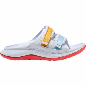 (取寄) ホカオネオネ オラ ラグゼ スライド HOKA Ora Luxe Slide White/Camellia