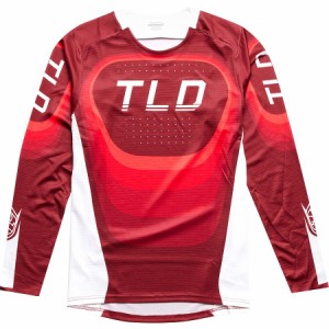 (取寄) トロイリーデザインズ メンズ スプリント ジャージ - メンズ Troy Lee Designs men Sprint Jersey - Men's Reverb Race Red