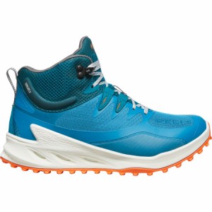 (取寄) キーン レディース シオニック ミッド Wp ブート - ウィメンズ KEEN women Zionic Mid WP Boot - Women's Fjord Blue/Tangerine