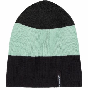 (取寄) マムート ハルディグラット ビーニー Mammut Haldigrat Beanie Black/Neo Mint