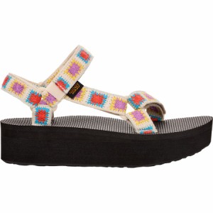 (取寄) テバ レディース フラットフォーム ユニバーサル クローシェ サンダル - ウィメンズ Teva women Flatform Universal Crochet Sand