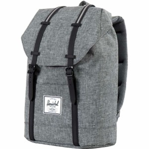 (取寄) ハーシェルサプライ リトリート 19.5L バックパック Herschel Supply Retreat 19.5L Backpack Raven Crosshatch/Black Rubber