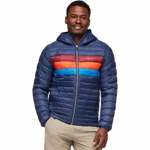 (取寄) コトパクシ メンズ フエゴ フーデット ダウン ジャケット - メンズ Cotopaxi men Fuego Hooded Down Jacket - Men's Ink Stripes