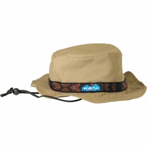 (取寄) カブー オーガニック ストラップ バケット ハット KAVU Organic Strap Bucket Hat Heritage Khaki