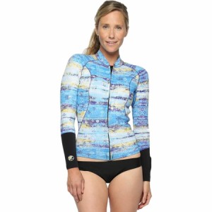 (取寄) カシアサーフ レディース 2mm オブ アース ジャケット - ウィメンズ Kassia Surf women 2mm Of Earth Jacket  - Women's Sky