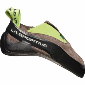 (取寄) スポルティバ コブラ エコ クライミング シュー La Sportiva Cobra Eco Climbing Shoe Falcon Brown/Apple Green