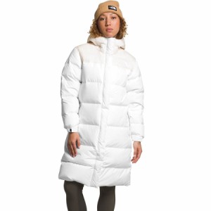 (取寄) ノースフェイス レディース ヌプシ パーカー - ウィメンズ The North Face women Nuptse Parka - Women's TNF White/Gardenia Whi