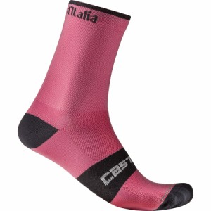 (取寄) カステリ メンズ 18 ソック - メンズ Castelli men #GIRO107 18 Sock - Men's Rosa Giro