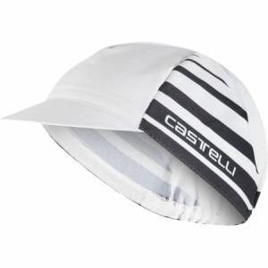 (取寄) カステリ クラシッコ キャップ Castelli Classico Cap White/Black