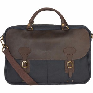 (取寄) バブアー ワックス レザー 4L ブリーフケース Barbour Wax Leather 4L Briefcase Navy