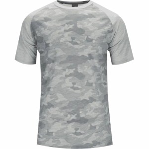 (取寄) ブーラ メンズ カモ メリノ ウール T-シャツ - メンズ Bula men Camo Merino Wool T-Shirt - Men's Grey Melange