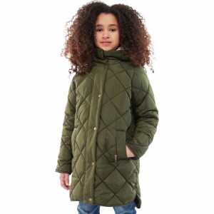 (取寄) バブアー ガールズ サンディフォード キルテッド ジャケット - ガールズ Barbour girls Sandyford Quilted Jacket - Girls' Olive