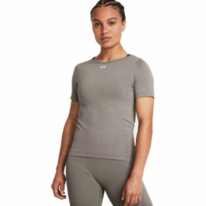 (取寄) アンダーアーマー レディース トレイン シームレス シャツ - ウィメンズ Under Armour women Train Seamless Shirt - Women's Pew