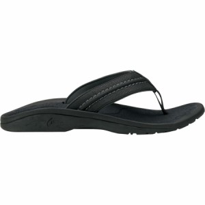 (取寄) オルカイ メンズ ホクア フリップ フロップ - メンズ Olukai men Hokua Flip Flop - Men's Black/Dark Shadow