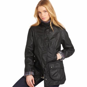 (取寄) バブアー レディース ビードネル ワックス ジャケット - ウィメンズ Barbour women Beadnell Wax Jacket - Women's Black