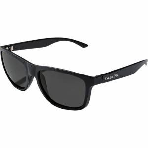 (取寄) ケーノン ロックアウェイ ポーラライズド サングラス Kaenon Rockaway Polarized Sunglasses Matte Black/Grey 12