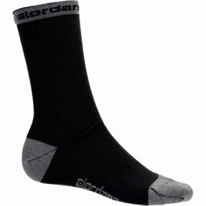 (取寄) ジョルダーナ メリノ ウール トール ソックス Giordana Merino Wool Tall Socks Black/Grey