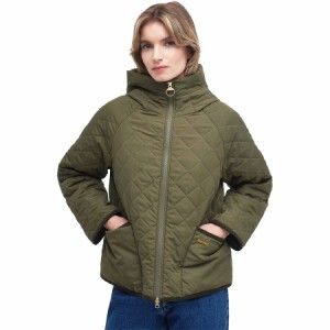 (取寄) バブアー レディース グラミス キルト ジャケット - ウィメンズ Barbour women Glamis Quilt Jacket - Women's Army Green/Ancien