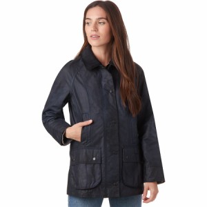 (取寄) バブアー レディース ビードネル ワックス ジャケット - ウィメンズ Barbour women Beadnell Wax Jacket - Women's Navy