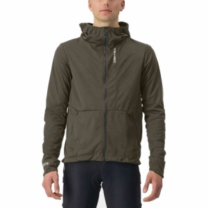 (取寄) カステリ メンズ トレイル ブーディ ジャケット - メンズ Castelli men Trail Hoodie Jacket - Men's Tarmac