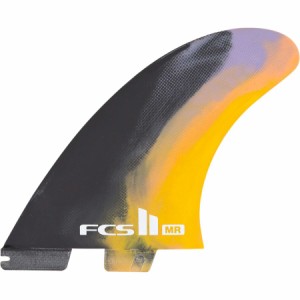 (取寄) FCS リ MR Pc フィン FCS II MR PC Twin+1 Fin Black/Colour Swirl