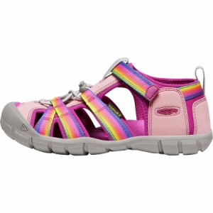 (取寄) キーン キッズ シーキャンプ リ シーエヌエックス サンダル - キッズ KEEN kids Seacamp II CNX Sandal - Kids' Rainbow/Festival