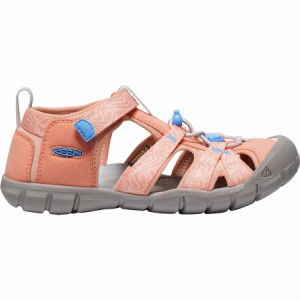 (取寄) キーン キッズ シーキャンプ リ シーエヌエックス サンダル - キッズ KEEN kids Seacamp II CNX Sandal - Kids' Papaya Punch/Mar