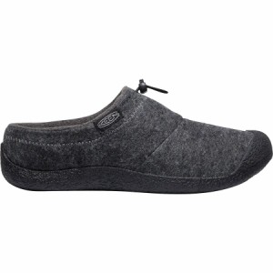 (取寄) キーン メンズ ハウザー 3 スライド スリッパ - メンズ KEEN men Howser III Slide Slipper - Men's Charcoal Grey Felt/Black