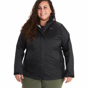 (取寄) マーモット レディース プレシップ エコ プラス ジャケット - ウィメンズ Marmot women PreCip Eco Plus Jacket - Women's Black