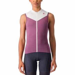 (取寄) カステリ レディース ソラリス スリーブレス ジャージ - ウィメンズ Castelli women Solaris Sleeveless Jersey - Women's Deep P