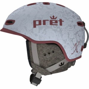 (取寄) プレットヘルメット リリック x2 ミプス ヘルメット Pret Helmets Lyric X2 Mips Helmet Maroon Mist