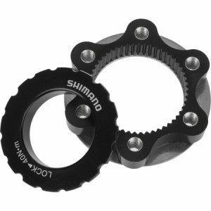 (取寄) シマノ センターロック トゥ 6-ボルト ローター アダプタ Shimano Centerlock to 6-Bolt Rotor Adapter Black