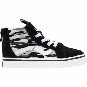 (取寄) バンズ トドラー SK8-ハイ ジップ スケート シューズ - トッドラー Vans toddler SK8-Hi Zip Skate Shoe - Toddlers' Marble Blac