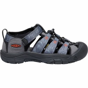 (取寄) キーン キッズ ニューポート エイチツー サンダル - キッズ KEEN kids Newport H2 Sandal - Kids' Steel Grey/Black