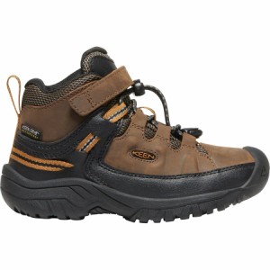 (取寄) キーン ターギー ミッド Wp シューズ - リトル ボーイズ KEEN Targhee Mid WP Shoe - Little Boys' Dark Earth/Golden Brown