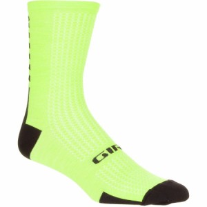 (取寄) ジロ HRC プラス メリノ ウール ソック Giro HRc Plus Merino Wool Sock Lime/Black