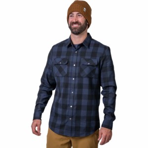 (取寄) フライロー メンズ ハンドルバー テック フランネル シャツ - メンズ Flylow men Handlebar Tech Flannel Shirt - Men's Night/Bl