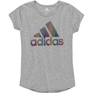 (取寄) アディダス ガールズ リプレニッシュ ボス スクープ ネック T-シャツ - ガールズ Adidas girls Replenish Bos Scoop Neck T-Shirt