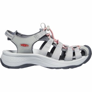 (取寄) キーン レディース アストリア ウェスト サンダル - ウィメンズ KEEN women Astoria West Sandal - Women's Grey/Coral