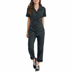 (取寄) ディッキーズ レディース フレックス ショートスリーブ カバーオール - ウィメンズ Dickies women Flex Short-Sleeve Coverall - 