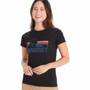 (取寄) マーモット レディース コースタル T-シャツ - ウィメンズ Marmot women Coastal T-Shirt - Women's Black/Storm