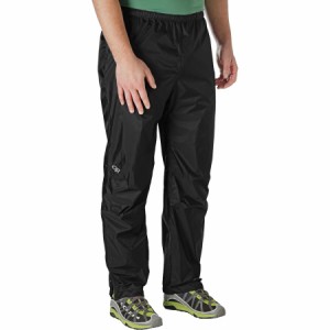 (取寄) アウトドア リサーチ メンズ ヘリウム レイン パンツ - メンズ Outdoor Research men Helium Rain Pant - Men's Black