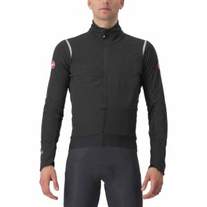 (取寄) カステリ メンズ アルファ ドッピオ ロース ジャケット - メンズ Castelli men Alpha Doppio RoS Jacket - Men's Light Black/Sil